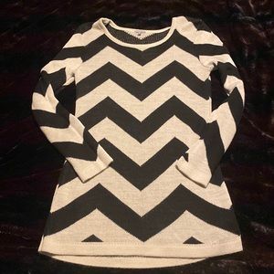 Charlotte Russe zig zag sweater